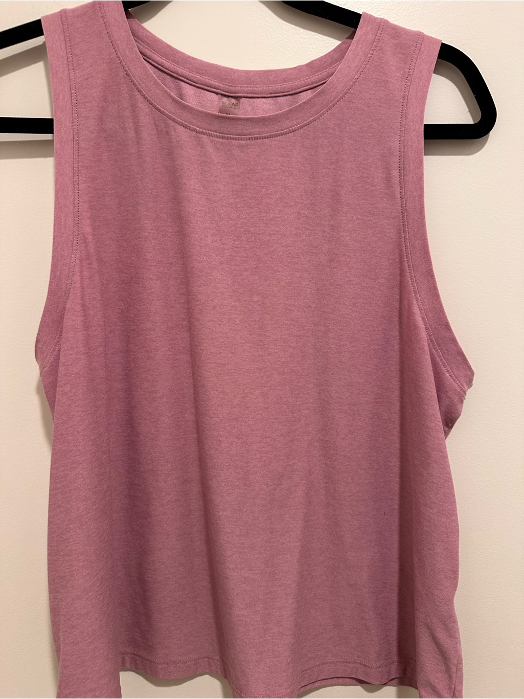 Beyond Yoga Sleeveless Tank Top In Dusty Rose Pink